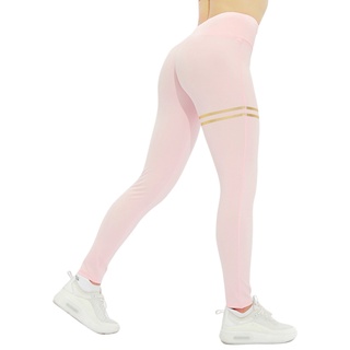 hermosa mujer leggings deportivos cintura alta estiramiento fitness running yoga sexy pantalones