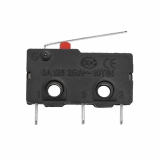 (3cstore1) interruptor de límite 3pin n/o n/c 5a 250v ac kw11-3z micro interruptor para impresora 3d