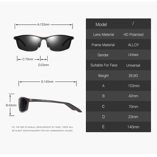 Mincl/2020 aluminio magnesio Bifocal lectura gafas de sol hombres Multifocal presbicia cuadrada gafas de sol dioptrías 1.0 a 4.0 (9)