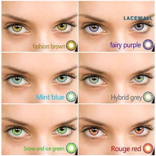 lacewall 1 par de lentes de contacto de ojos cómodos perfectos accesorios hema belleza cosméticos lentes de contacto para mujeres