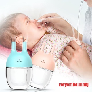 (hhhot+) bebé aspirador Nasal Neonatal Anti-Back flujo tubo de succión nariz limpiador