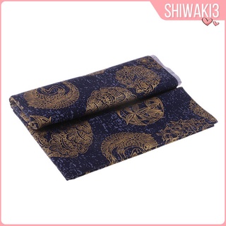 (Shiwaki3) 1 pieza 2x1.5 m tela De algodón impresa Para manualidades/Costura/hazlo tu mismo