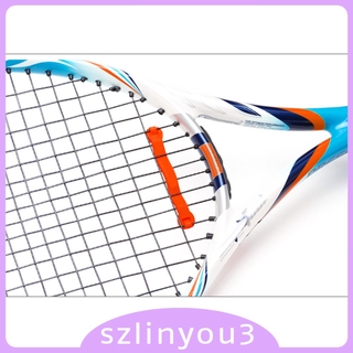 Práctico Pack de herramientas 2 raquetas de tenis largas de silicona amortiguador de vibraciones amortiguador