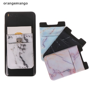 Orangemango Mobile phone sticker pocket back cards wallet credit id card holder adhesive bag CO