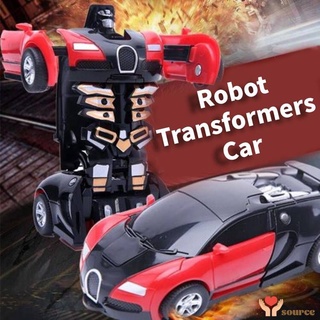 Niños Robot Transformers Coche Niño Fresco Juguete Regalo Modelo Transformador-SOU