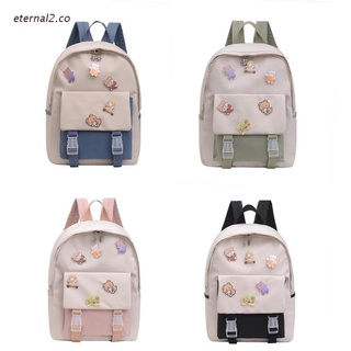ete2 encantadora mochila kawaii mochila adolescente niñas bolsa de la escuela lindo estudiante daypack libro bolsas multifuncional