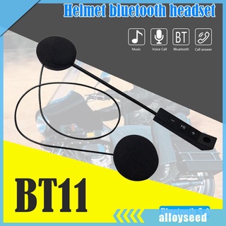 Audífonos inalámbricos (midclass) BT11 compatible con Bluetooth 5.0 para intercomunicador de casco de motocicleta