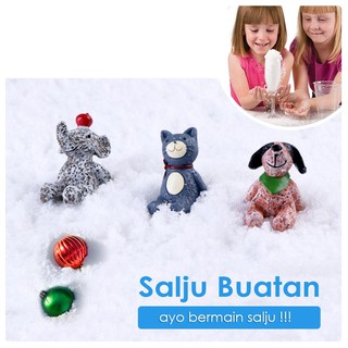 Albama - nieve instantánea 10gr/nieve Artificial juguetes niños/nieve falsa/polvo de nieve/nieve instantánea