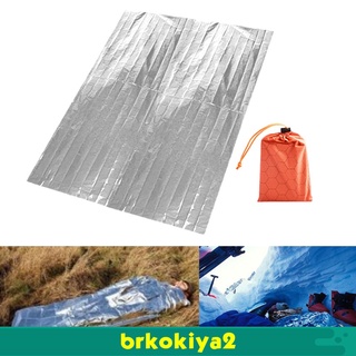 Brkokiya2 mantas De emergencia Extra grandes/manta térmica Para senderismo/campamento/campamento/Prepper y primeros auxilios/Kit De supervivencia (9)
