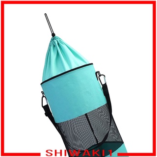 [SHIWAKI1] bolsa de basura portátil de malla para barco, lavable a prueba de fugas al aire libre, bolsas de basura para barco, Kayak o autocaravana, ligeras y de gran capacidad