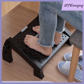 reposapiés ajustable para debajo del escritorio con superficie de masaje para el hogar, oficina (3)