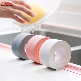 pvc cocina baño grietas tira de sellado de pared cinta impermeable a prueba de moldes adhesivo azulejos reparación de grietas cinta selladora de moho