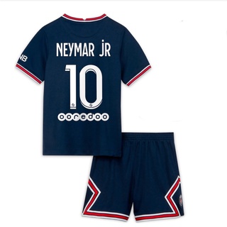 Messi Kids Kit PSG camiseta de fútbol para fans de casa y visitante de Paris Saint-Germain (5)