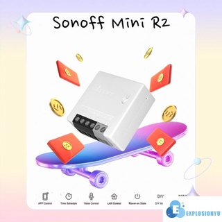 Sonoff Mini Interruptor Inteligente R2 Wifi compatible con Google Home y Alexa explosionot