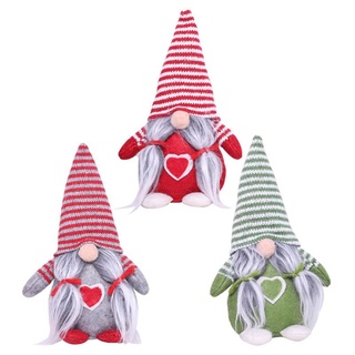 hlove feliz navidad sueca santa gnome muñeca de peluche adorno hecho a mano juguetes vacaciones casa fiesta decoración niños regalo (8)