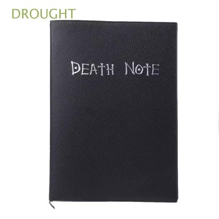 drought for gift death note notebook diario escolar death note pad coleccionable anime cuero dibujos animados papel diario pluma pluma/multicolor