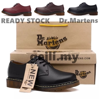 Dr.Martens Martin zapatos genuino pareja Martin botas hombres mujeres al aire libre de cuero Real herramientas zapatos de estilo clásico botas de tobillo