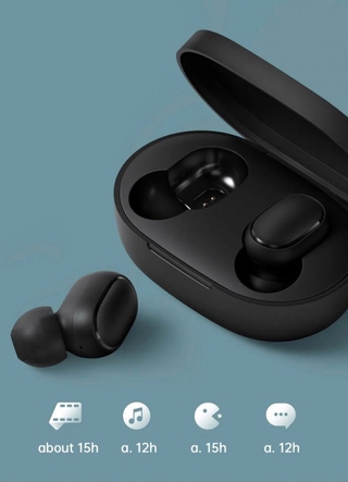 COD Auriculares Estéreo Xiaomi Redmi Airdots 2 TWS Con Micrófono Manos Libres MUS (9)