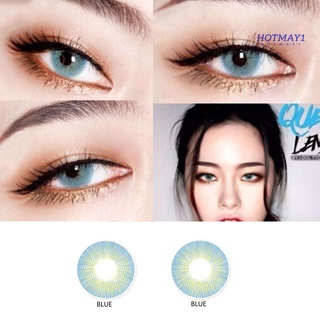 1 par de lentes de contacto de colores grandes para hombre y mujer/lentes de contacto de colores (8)