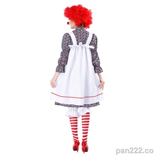 ❇Halloween crazy clown cosplay circus costume witch maid maid bar costume wholesale (4)