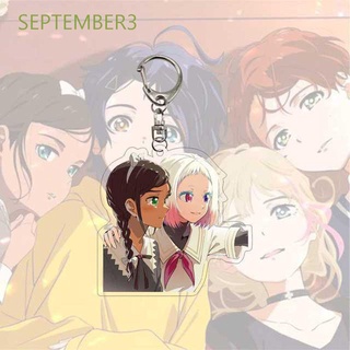 Llavero De Acrílico september3 con colgante De dibujos animados/Anime/personajes/coche/Anime/ maravilla/huevo/Ohto/Ai
