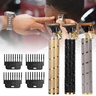 Cortador De Pelo Eléctrico Trimmer Para USB Recargable Afeitadora Eléctrica Barba Barberos Máquina De Corte