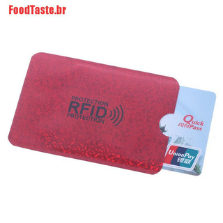 [FoodTaste] 10 fundas mixtas RFID para tarjetas bancarias protección NFC Anti- (2)