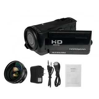 Cámara De video Digital Hd 1080p 16x Zoom grabadora Dv externa F1E6
