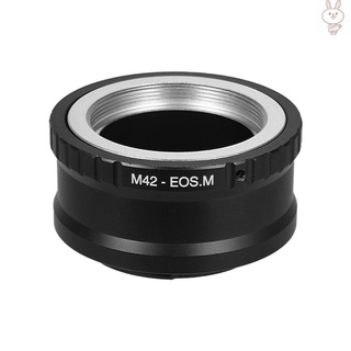 Ol M42-EOS M lente de montaje de anillo adaptador para lente M42 a Canon EOS M Series cámaras para Canon EOS M M2 M3 M5 M6 M10 M50 M100 cámara sin espejo