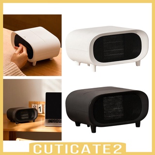 [CUTICATE2] Mini Calentador De Cerámica Portátil Silencioso Con Termostato Ajustable Ventilador , Para Escritorio De Oficina En Casa (3)