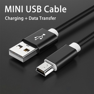 Mini cable USB Mini USB a USB Transferencias rápidas de datos Cable de cargador para reproductor MP3 MP4 Coche DVR GPS Cámara digital Cable HDD