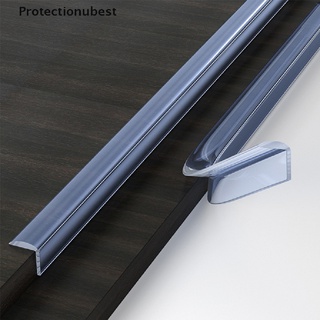 protectionubest 1m suave transparente pvc borde de mesa protector de esquina protector de esquina cuidado de seguridad del bebé npq