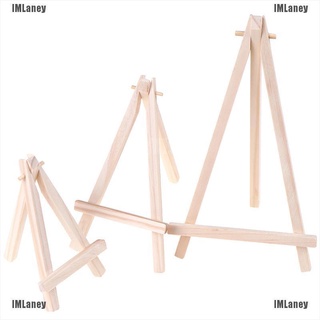 [Imlaney] Mini trípode de madera con soporte de pintura para tarjetas (3)