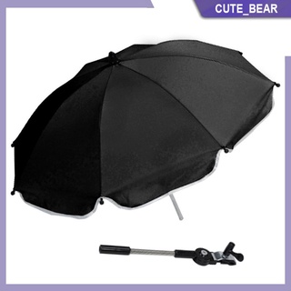 [lindo_bear] Universal plegable cochecito de bebé paraguas niños bebé cochecito cochecito carrito UV resistente a la lluvia paraguas Parasol