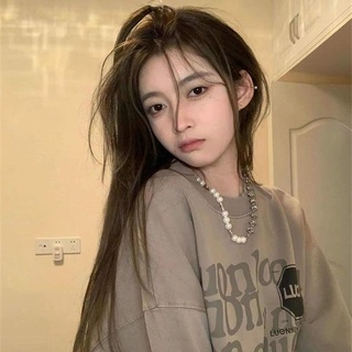 Suéter Coreano retro Moda Suelta (1)