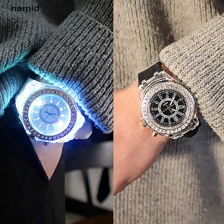 [namid] reloj de pulsera led luminoso para hombres y mujeres/relojes deportivos para parejas/regalos para parejas [namid]