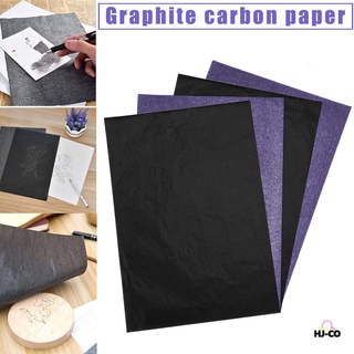 100 hojas de papel de carbono para transferencia de papel de grafito, trazado de grafito, a4, para lienzo de madera, arte