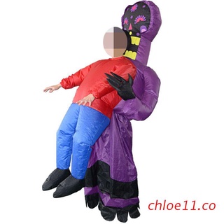 chloe11 fantasma inflable pick me up disfraz adultos divertido blow up traje de halloween cosplay vestido de lujo