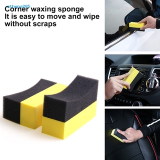 [limpiador De limpieza] 2 pzs Esponja De lavado en forma De U Multifuncional Portátil Para limpieza De neumáticos