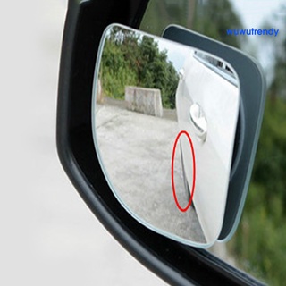 1 par de espejo retrovisor lateral de gran angular universal para coche, ajustable, punto ciego (3)