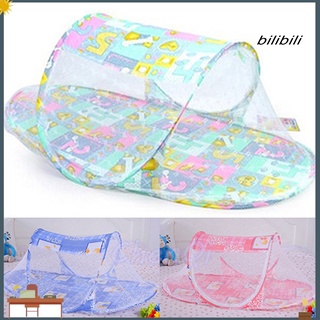 Bilibili - cama portátil para cama de bebé, diseño Floral, forma de barco, plegable, mosquitera