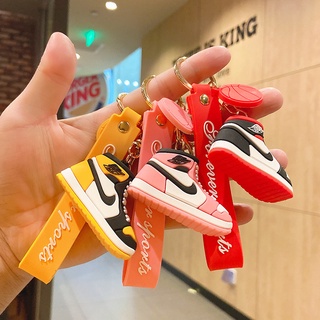 Sneaker AJ Air Mini Sneakers Trainer Shoe Keyring For Couple's Handbag Pendant Key chain