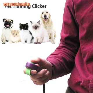 (Boutin) Clicker 2 en 1 Para entrenamiento De perro/entrenamiento De mascotas con sonido durable Gu