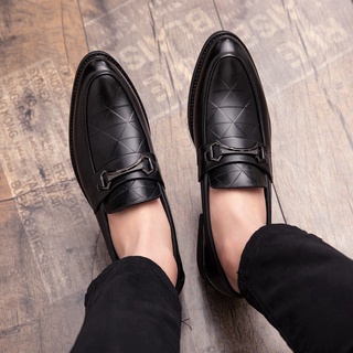 Zapatos De Oficina De Los Hombres Cuero Formales La Boda oxford Para