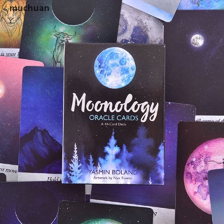 muchuan Tarot Cards Moonology Oracle Cards Deck Party Game Guidebook English . (2)