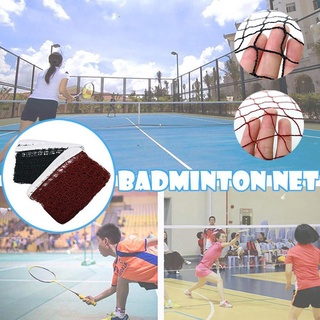 Red de entrenamiento deportivo estándar de bádminton Red de malla de tenis al aire libre Red de ejercicio verde voleibol rojo B8J0 (4)
