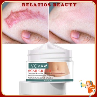 [belleza] crema cicatrizante de 30 ml para suavizar la cutícula cuidado de la piel acné estrías crema de eliminación para adultos