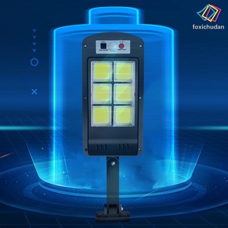 Lámpara De Calle Solar Sensor LED 500W/6000K Impermeable Con Control Remoto Periférico Luz De Pared (9)