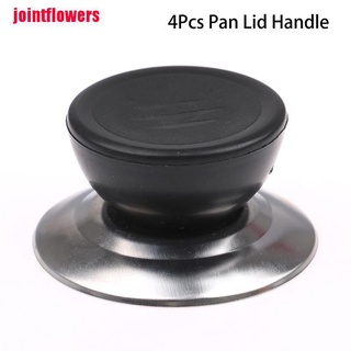 JTCO 4Pcs Hand Grip Knob Handle Kitchen Cookware Pot Saucepan Replacement Pan Lid JTT
