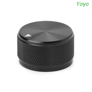 Yoyo 30x17mm Potenciómetro Pomo Tapa Control De Volumen Encoder De Aluminio Altavoces Multimedia Piezas De Repuesto Para Amplificador De Audio HIFI Instrumentos Musicales